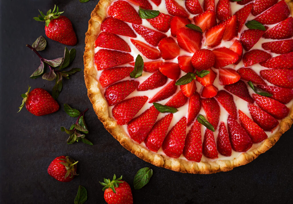 Receita ensinada no curso Torta de Vitrine